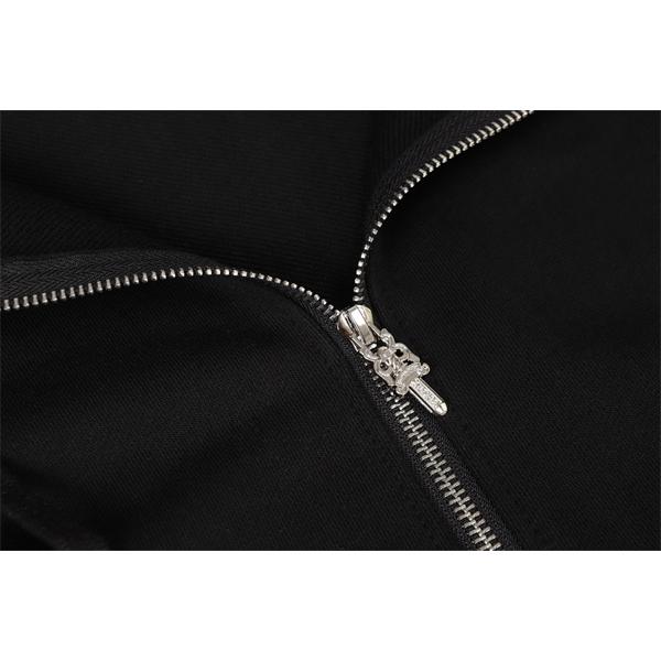 期間限定 ブラック ピンククロス × バックフィギュア 2025秋冬対応 クロムハーツ コピー Chrome Hearts パーカー