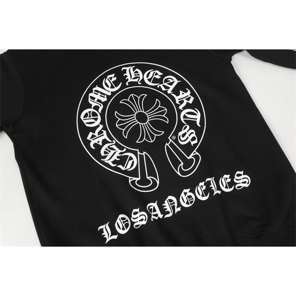 クロムハーツ コピー Chrome Hearts パーカー 特価 ブラック 本格派スタイル 冬仕様 2025秋冬準備