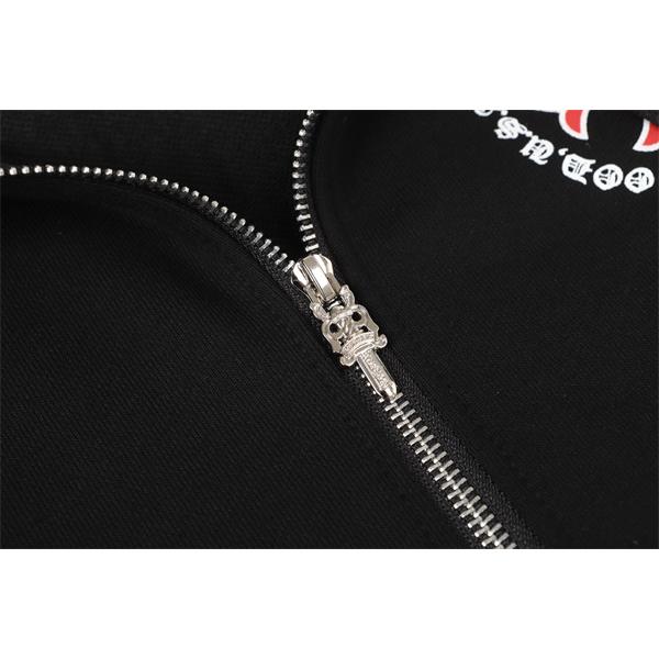 売れ筋セレクト ブラック ロゴ 存在感バツグン 防寒対策 2025秋冬定番 クロムハーツ コピー Chrome Hearts パーカー