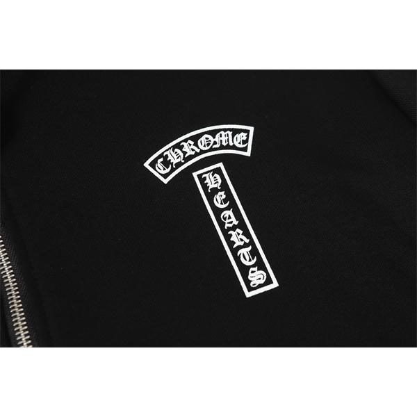 上質感 ブラック 注目の新作アイテム 洗練ミニマル 冬支度 2025秋冬コーデ クロムハーツ コピー Chrome Hearts パーカー