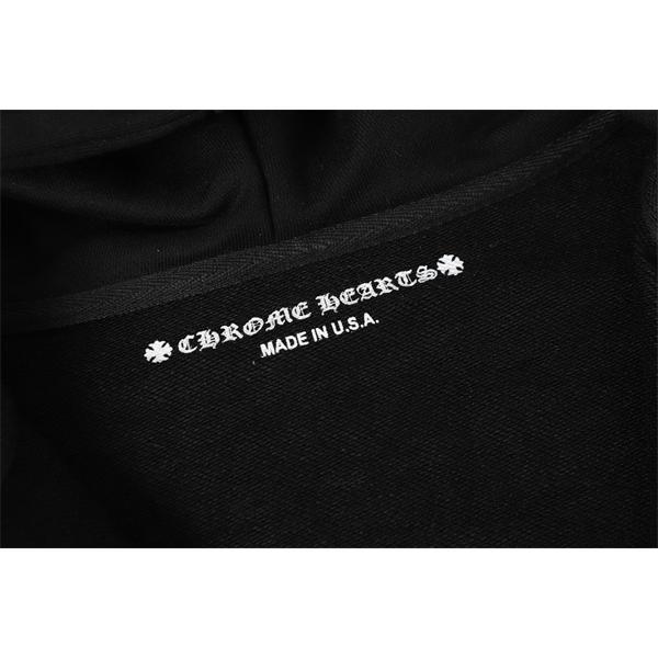 上質感 ブラック 注目の新作アイテム 洗練ミニマル 冬支度 2025秋冬コーデ クロムハーツ コピー Chrome Hearts パーカー