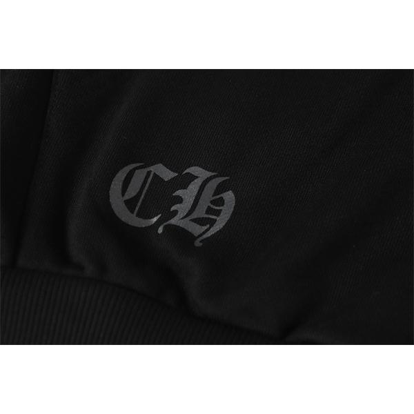 上質感 ブラック 注目の新作アイテム 洗練ミニマル 冬支度 2025秋冬コーデ クロムハーツ コピー Chrome Hearts パーカー