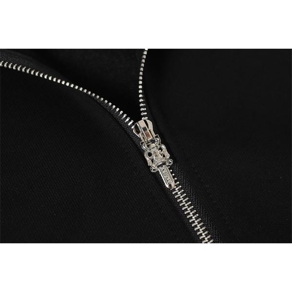 上質感 ブラック 注目の新作アイテム 洗練ミニマル 冬支度 2025秋冬コーデ クロムハーツ コピー Chrome Hearts パーカー