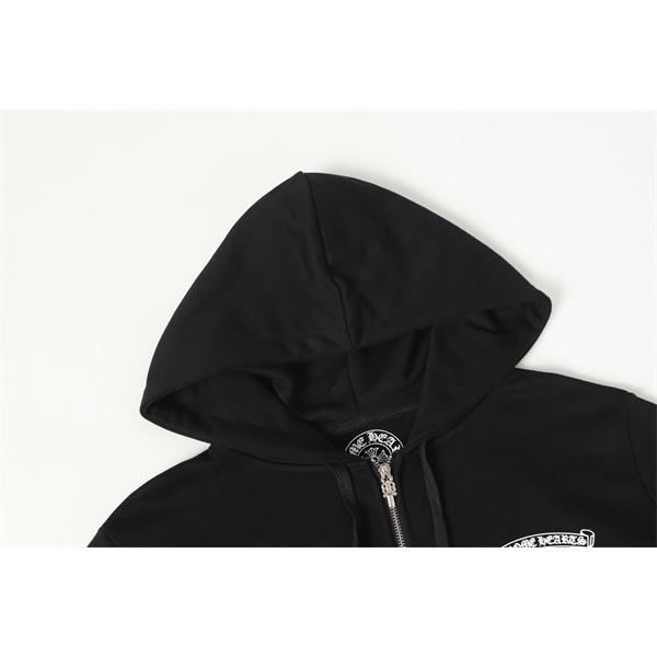  クロムハーツ コピー Chrome Hearts パーカー 本格仕様 ホワイト プレミアム品質 プリント 大人モード 2025秋冬準備