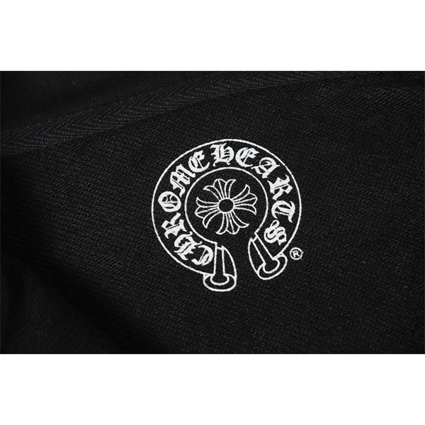 注目の新作 ホワイト シンプルジップ 上品モード 2025秋冬コーデ クロムハーツ コピー Chrome Hearts パーカー