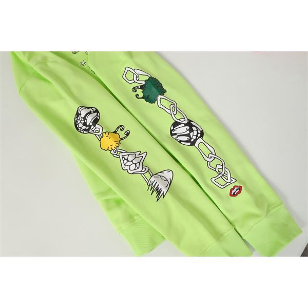 注目必至 個性派プリント 鮮やかカラー 2025秋冬必須 クロムハーツ スーパーコピー Chrome Hearts パーカー