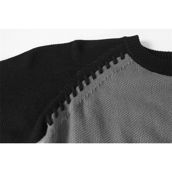 限定感漂う ホワイト × ブラック 本格派ロゴ 2025秋冬コーデ注目 クロムハーツ 偽物 Chrome Hearts ニットセーター