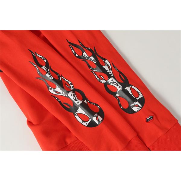 クロムハーツ コピー Chrome Hearts プルオーバーパーカー 話題沸騰！レッド × ブラック おすすめ 冬仕様