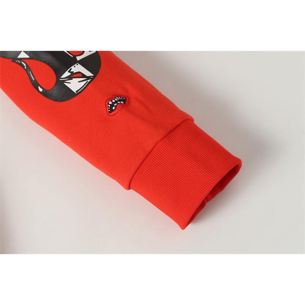 クロムハーツ コピー Chrome Hearts プルオーバーパーカー 話題沸騰！レッド × ブラック おすすめ 冬仕様