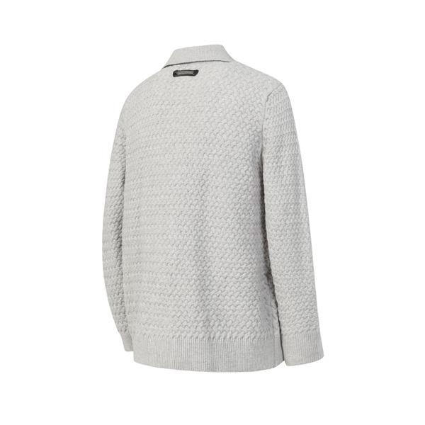 上質感たっぷり グレー × ブラック 刺繍 着心地抜群 クロムハーツ コピー Chrome Hearts カーディガン