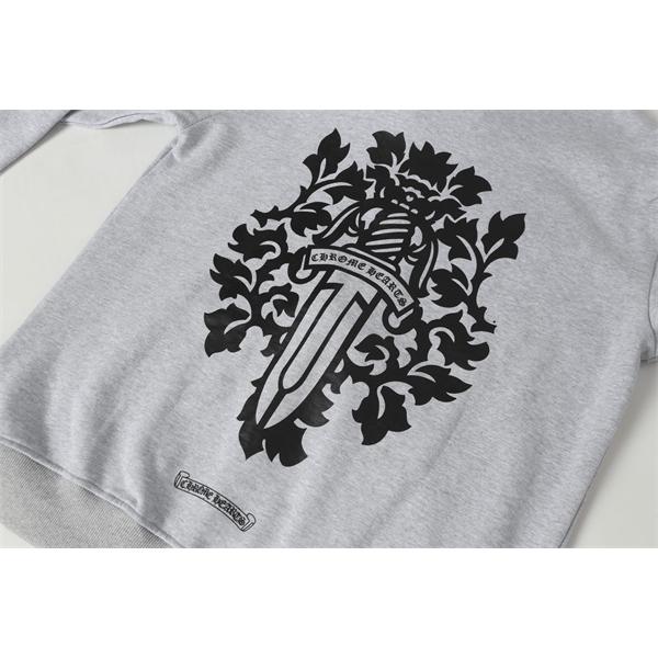  クロムハーツ 上質素材 コピー Chrome Hearts パーカー 売れ筋 洗練 背面インパクト 2025秋冬必須アイテム