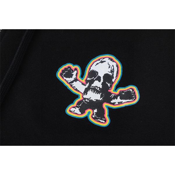 人気上昇 カラーポップ ブラック ストリート映え 新着トレンド クロムハーツ 偽物 Chrome Hearts パーカー