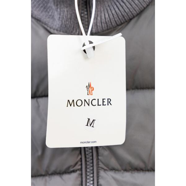 ブラック × ホワイトライン スポーティ高級感 レアデザイン MONCLER 激安 モンクレール コピー ダウンジャケット
