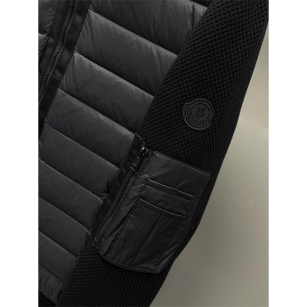 オールブラック 立体スリーブ 切替モード系 冬の注目新作 MONCLER モンクレール スーパーコピー ダウンパーカー