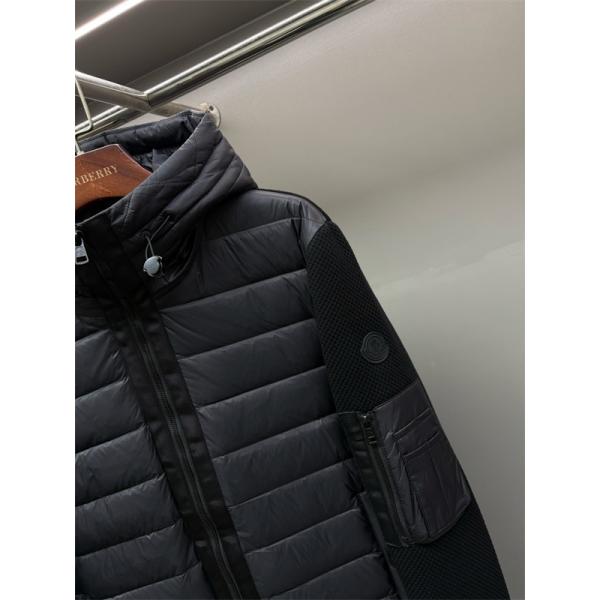 オールブラック 立体スリーブ 切替モード系 冬の注目新作 MONCLER モンクレール スーパーコピー ダウンパーカー