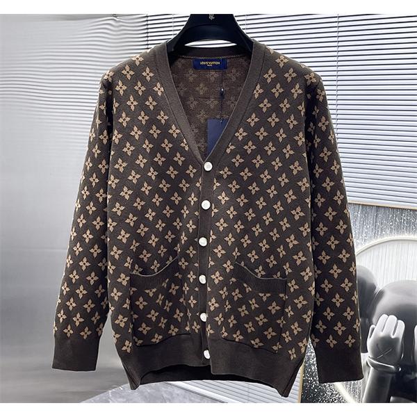 最新秋冬2025❤❤  ルイ ヴィトンカーデガンコピーメンズファッション抜群Louis Vuitton新作