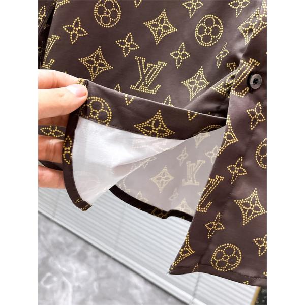 ☆2025トレンド☆ ルイ ヴィトン長袖シャツコピーLouis Vuitton秋冬トレンド新作大人気