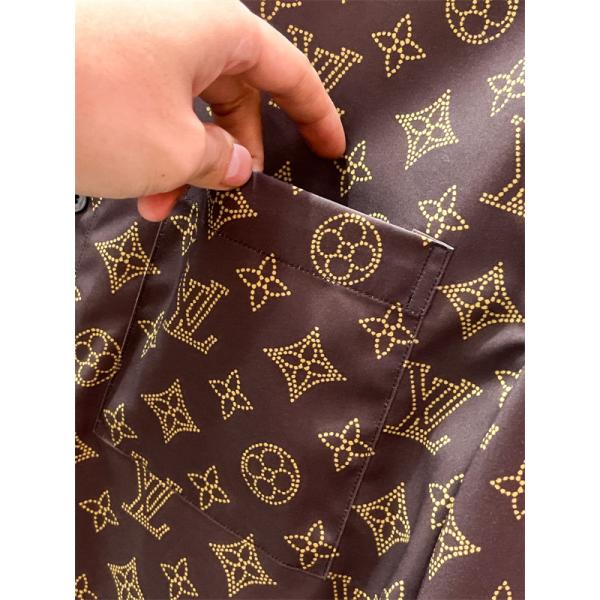 ☆2025トレンド☆ ルイ ヴィトン長袖シャツコピーLouis Vuitton秋冬トレンド新作大人気