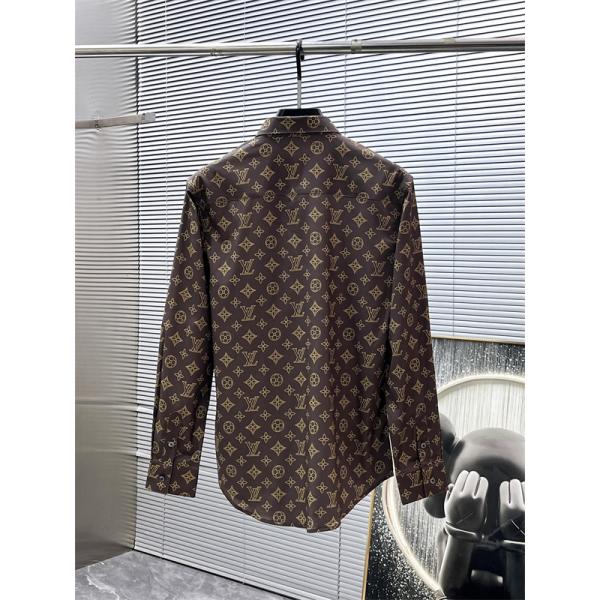 ☆2025トレンド☆ ルイ ヴィトン長袖シャツコピーLouis Vuitton秋冬トレンド新作大人気