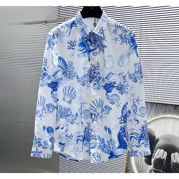 お洒落2025トレンド☆☆ ルイ ヴィトン長袖シャツコピーLouis Vuittonメンズファッション人気アイテム