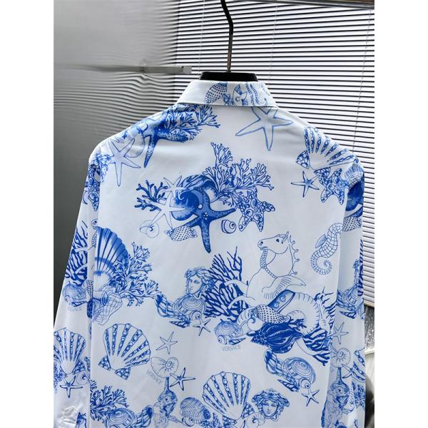 お洒落2025トレンド☆☆ ルイ ヴィトン長袖シャツコピーLouis Vuittonメンズファッション人気アイテム