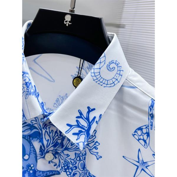 お洒落2025トレンド☆☆ ルイ ヴィトン長袖シャツコピーLouis Vuittonメンズファッション人気アイテム