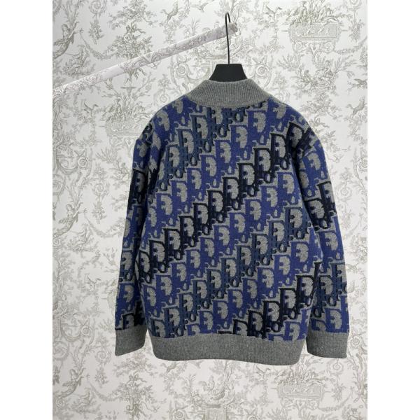 DIOR Oblique☆ディオールカーデガンコピー2025秋冬トレンド新作ユニセックス使い勝手