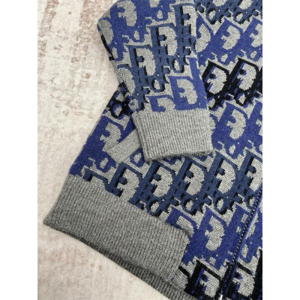 DIOR Oblique☆ディオールカーデガンコピー2025秋冬トレンド新作ユニセックス使い勝手