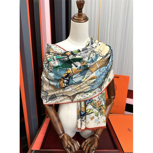 2025上品HERMESエルメスロングマフラーコピー 巻き方自在売れ筋のいい新作65x185㎝_ブランド コピー 激安(日本最大級)