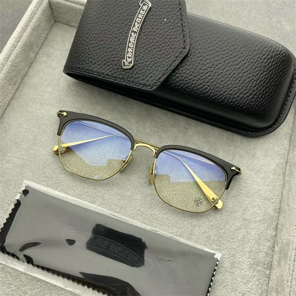 CHROME HEARTS クロム ハーツ メガネ 偽物 激安大特価低価なメンズ925银  SLUNTRADICTON人気54口19-148(日本最大級)