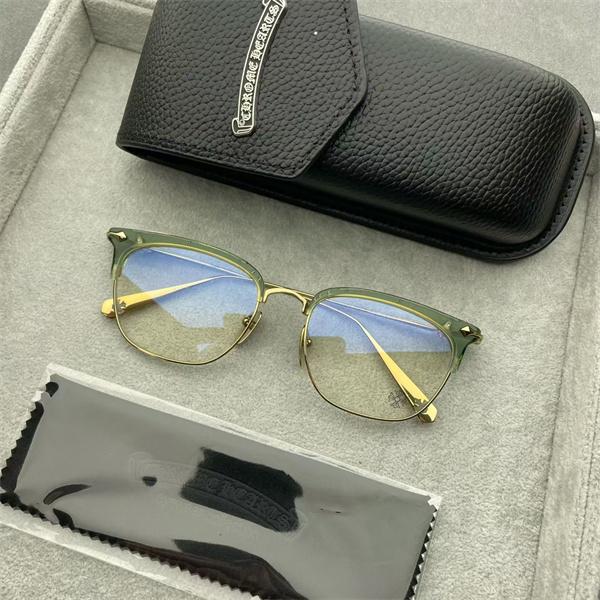 CHROME HEARTS クロム ハーツ メガネ 偽物 激安大特価低価なメンズ925银  SLUNTRADICTON人気54口19-148(日本最大級)