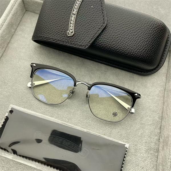 CHROME HEARTS クロム ハーツ メガネ 偽物 激安大特価低価なメンズ925银  SLUNTRADICTON人気54口19-148(日本最大級)