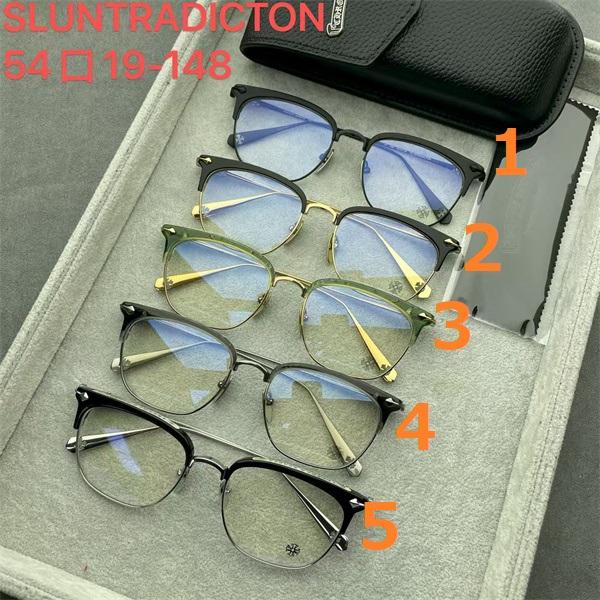 CHROME HEARTS クロム ハーツ メガネ 偽物 激安大特価低価なメンズ925银  SLUNTRADICTON人気54口19-148(日本最大級)