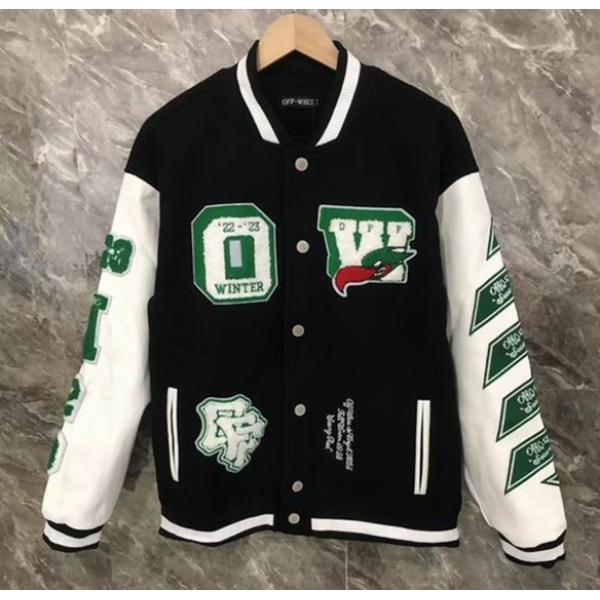 大人のおしゃれに 2025秋冬 OFF-WHITE オフホワイト ブルゾン 軽量ジャケット 定番無地ブランド コピー 激安(日本最大級)