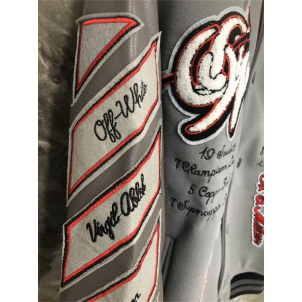 HOT人気セール Off-White オフホワイトジャケットコピーメンズスタジャン冬服アウター防寒着