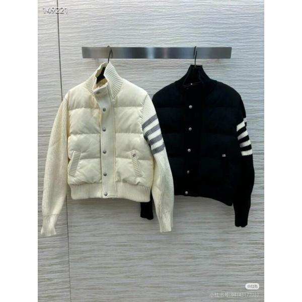 優雅にデザイン　THOM BROWNEトムブラウンダウンジャケットコピーレディース 上品な綺麗　 激安(日本最大級)