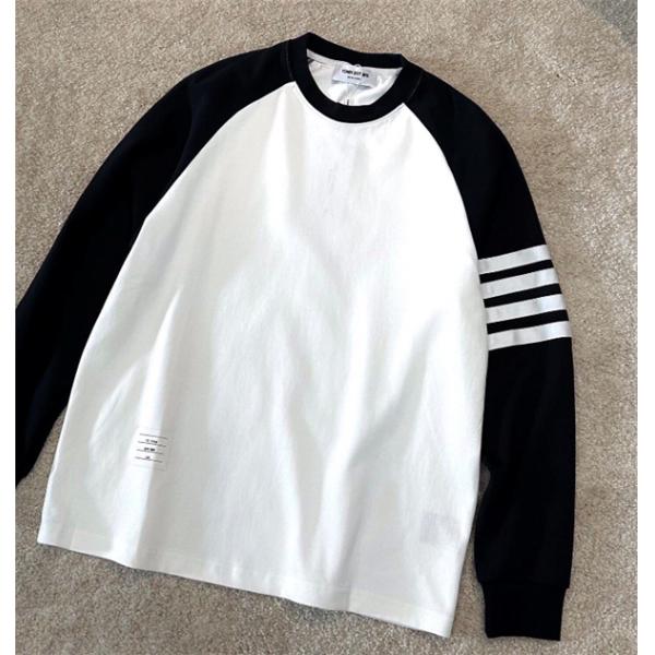 男女兼用★トムブラウン長袖ｔシャツコピー2025流行❤THOM BROWNE新作 通販ショッピング