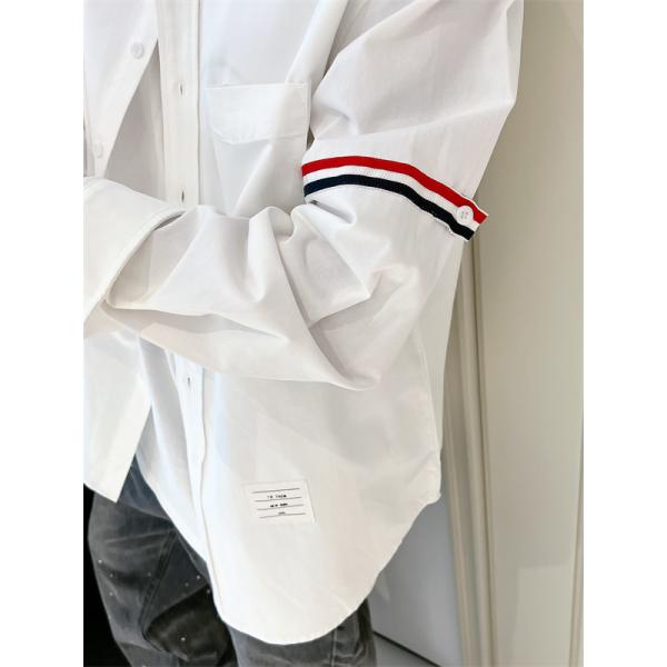 ★お洒落★トムブラウン長袖シャツコピー❤THOM BROWNE❤メンズファッション秋冬