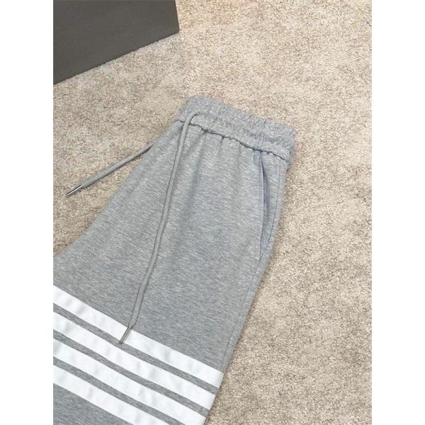 ★トムブラウンスウェットパンツコピー★2025トレンド❤THOM BROWNE新作定番グレー 通販ショッピング