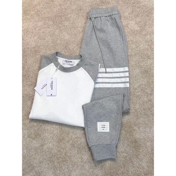 ★トムブラウンスウェットパンツコピー★2025トレンド❤THOM BROWNE新作定番グレー 通販ショッピング