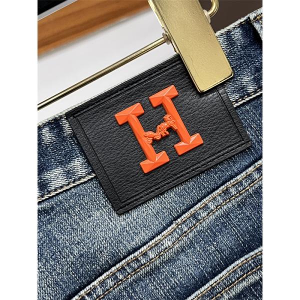 お買い得セール大きいサイズファッションHERMESエルメス ジーンズ コピー上品さ上質スリムシルエットデニムパンツ