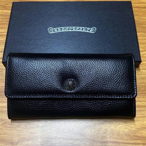 2025人気のおしゃれCHROME HEARTS 財布 メンズ クロムハーツ コピー 通販 新作 SALE!　高品質 黒 お札&カード入れ
