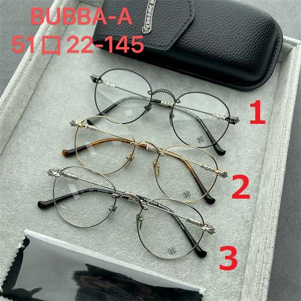 驚きの破格値人気な透明系のCHROME HEARTSクロムハーツ メガネ  コピー 激安(日本最大級)925银  BUBBA-A  51口22-145