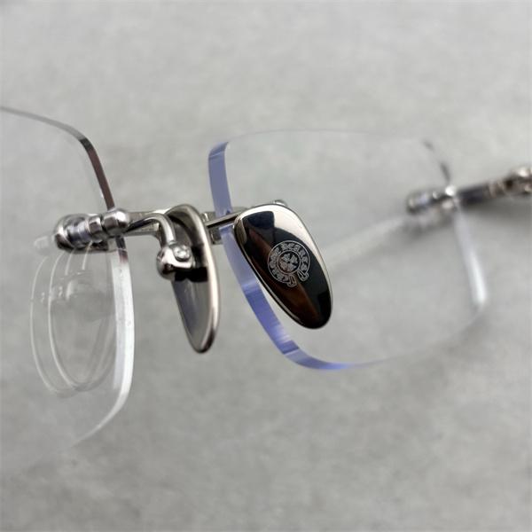 2025人気Chrome Hearts クロムハーツ眼鏡コピーメガネ　925银  size：54-21-148通販ショッピング