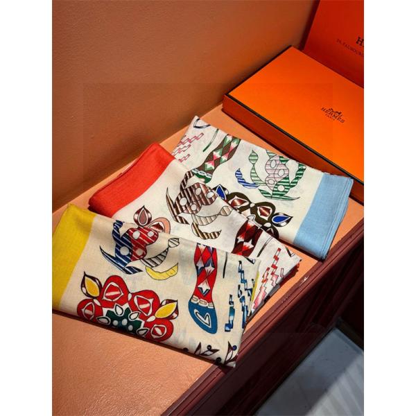 2025年秋冬入荷 エルメス マフラーコピーHERMES 人気急上昇中 140*140CM_ブランド コピー 激安(日本最大級)