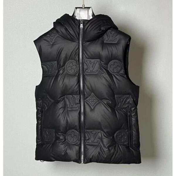 ルイ ヴィトンベストダウンコピー ふんわりまとって暖かお洒落 LOUIS VUITTON メンズ  激安(日本最大級)