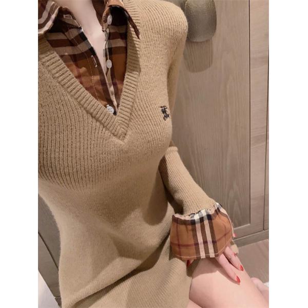 2025☆☆高級感が好評です 海外セレブは大人気 バーバリー ワンピース スーパーコピーブランド激安通販 専門店  BURBERRY