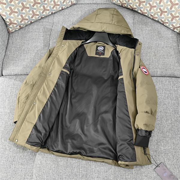 2025最新☆☆カナダグース ダウンジャケットスーパーコピー メンズ ビジネスカジュアル連帽ミディアムダウン通販ショッピング