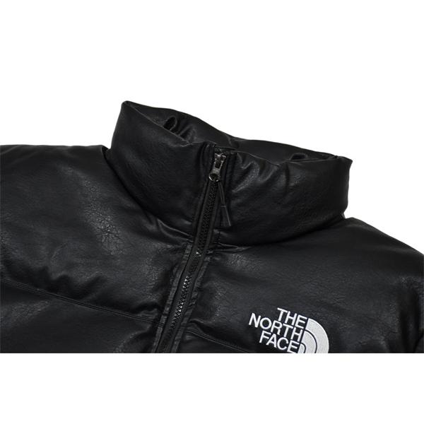 シュプリームダウンジャケットスーパーコピーSupreme x The North Face 17fw  Leather Nuptse Jacket トレンドランキングブランド