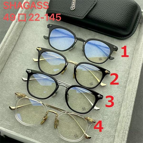 925银   SHGAASS   49口22-145 CHROME HEARTS クロムハーツ メガネ コピー 激安(日本最大級)